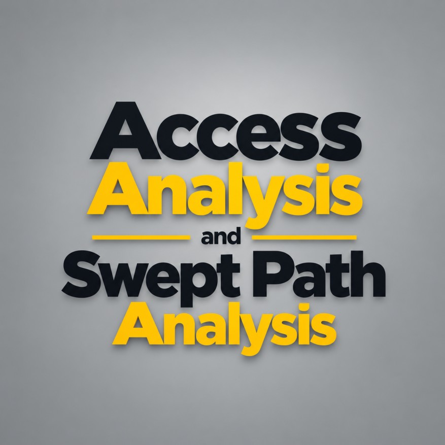 Access Analysis and swept path analysis